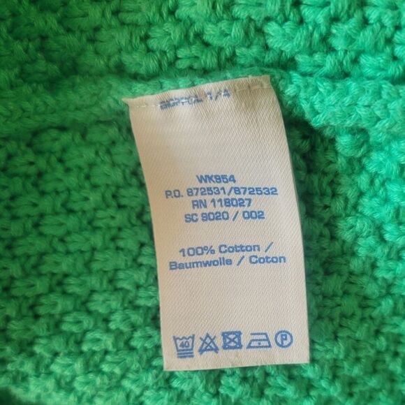 Boden Button Shoulder Detail Cotton Sweater Size 4 - Picture 5 of 5